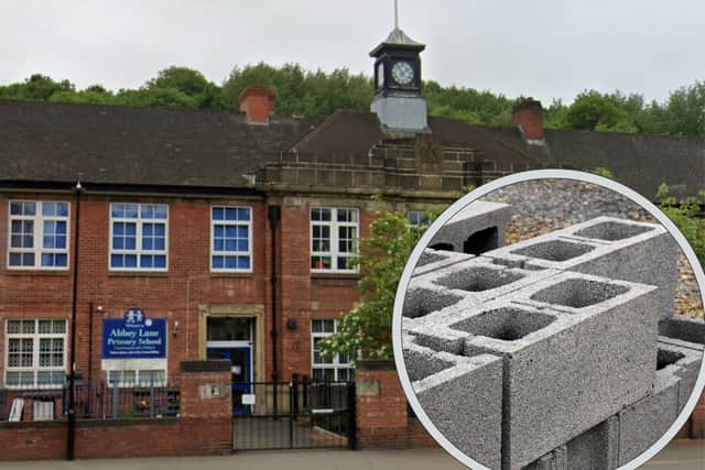 Schools in England made with the concrete material RAAC will be ordered to close immediately over safety fears. At least Sheffield school, Abbey Lane Primary, could be affected.