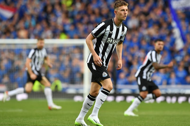 The young midfielder new three-year deal at Newcastle in 2021.  