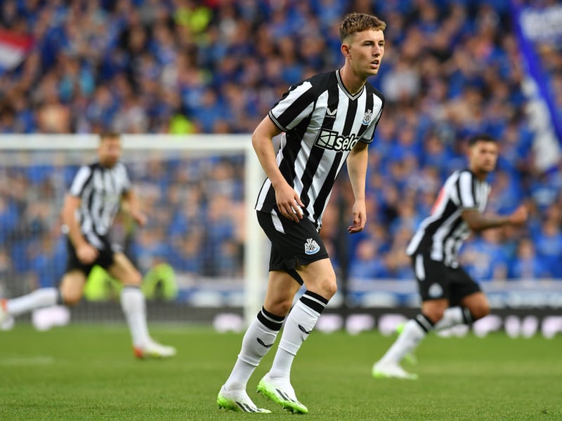 The young midfielder new three-year deal at Newcastle in 2021.