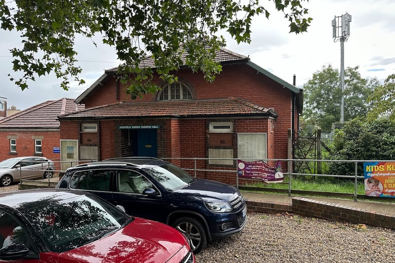 Horfield has a busy community at its heart. The church hall appeared to have a busy schedule with an amateur dramatics group rehearsing an upcoming performance when we went past. 