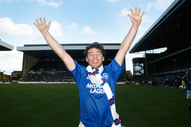 You’ll often hear songs during and around matches which pay tribute to heroes of yesteryear, with individuals such as the club’s all-time leading goal scorer Ally McCoist having their own song.
