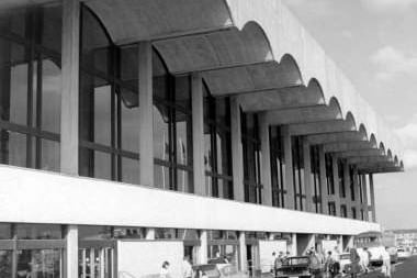 Glasgow Airport was officially opened in June 1966 by Queen Elizabeth II. 