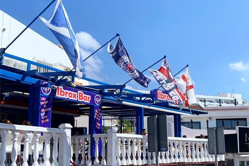 You’re spoiled for choice for Rangers pubs in Tenerife, with not just the Bluebell Bar, but also the Ibrox Bar - both are worth a visit for the Rangers fan on holiday!