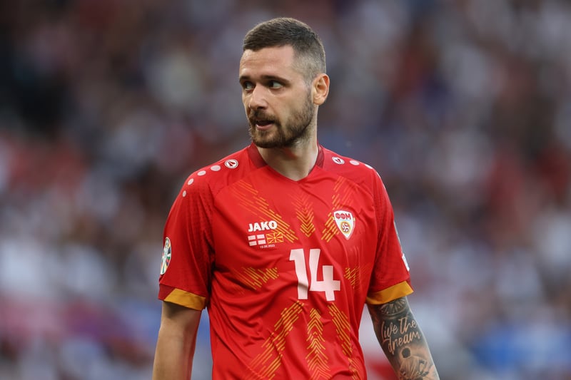 Another option at centre-back but he can also play in midfield when called upon. Velkovski is versatile and has experience at international level.