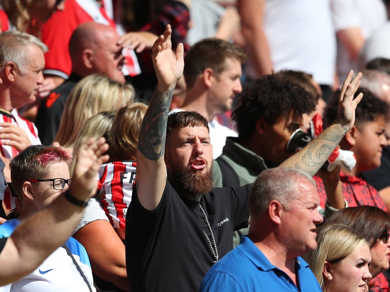 Blades fan gallery v Everton