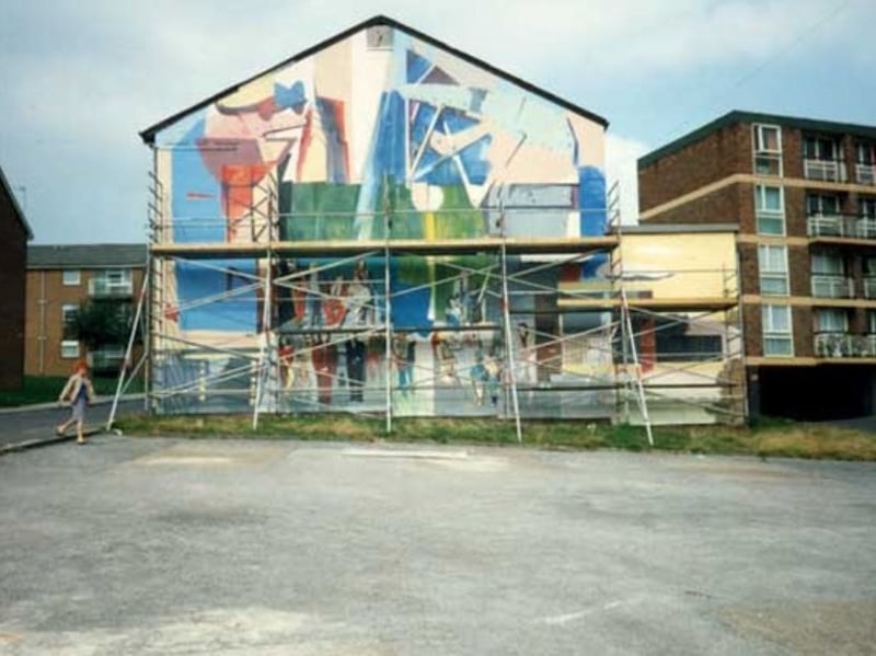 Mural on Lopham Street in Burngreave, Sheffield. Photo: Picture Sheffield
