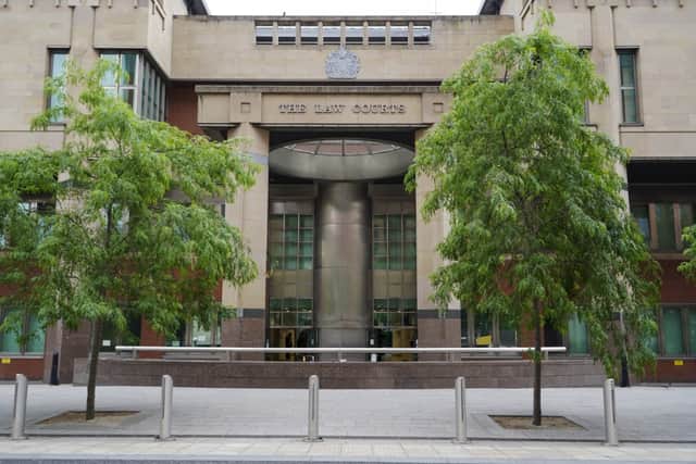 Callum Zide and Rahim Ahmed were both jailed during a hearing held at Sheffield Crown Court (pictured) on Friday, September 1, 2023