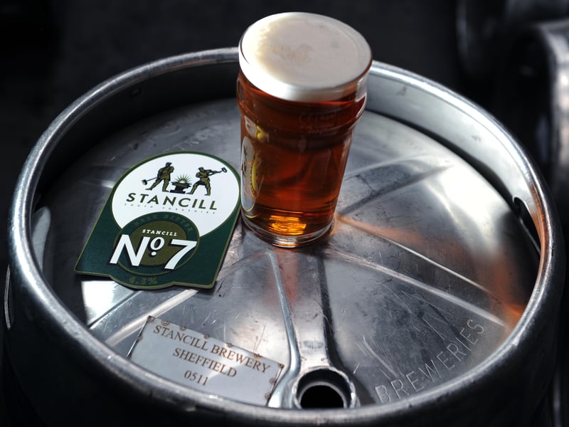 Stancill brewery's  No 7 is their well known pale ale, available at their pubs. The brewery operates from a site  near Parkwood