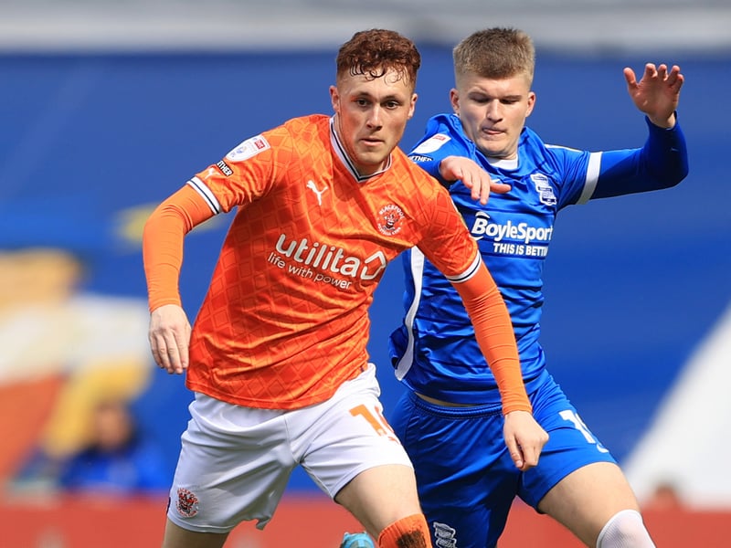 22-year-old central midfielder for Blackpool that has missed just one league game this season. Three goals and one assist in 17 league games. Blackpool do have an option for a further-year. 