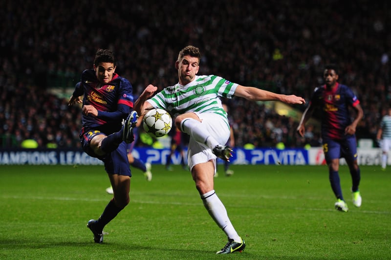 Mulgrew scored the winning goal in Celtic’s 2–1 victory against HJK Helsinki in the first leg of their Champions League 3rd round qualifier. He would go on to feature in both group stages fixtures against European heavyweights Barcelona, including the classic match at Parkhead in which he was a shining light.  