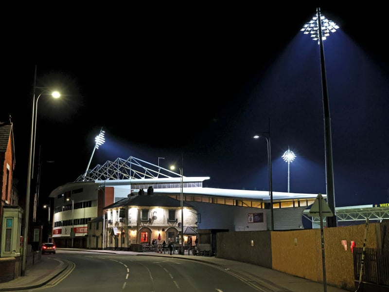 Ground: Racecourse Ground. Estimated ticket allocation: 1,500.