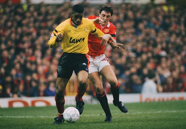 Brian Deane wrote his name in Premier League history (Image: Getty Images)