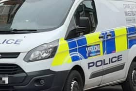 The trust which runs the Sheffield Primary School which employed teacher Simon Murch, who has admitted raping a child, has issued a statement. File picture shows a police van