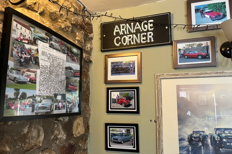 Arnage Corner has a gallery of photos of pub regulars with their collectable cars