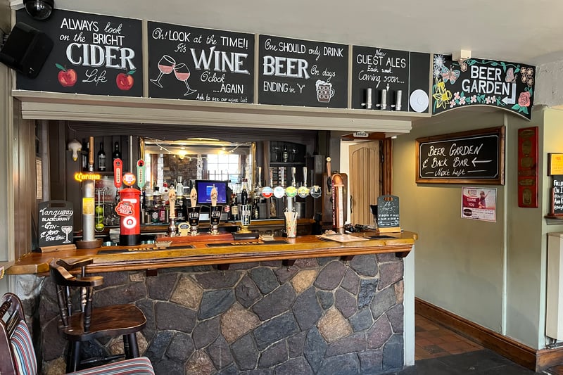 There is a good range of local real ales and ciders as well as premium lagers and spirits.