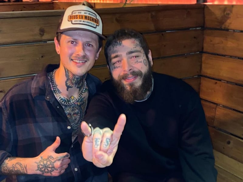Post Malone contributed to a local singer buying his first home at an after-party in Wunderbar following Malone’s Hydro gig. 