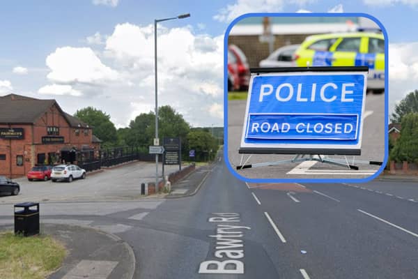 Emergency services are currently in attendance at the scene of the crash, which took place in in Bawtry Road, Brinsworth, Rotherham - near to the junction with Bonet Lane - earlier today (Wednesday, September 6, 2023)