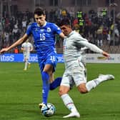 Anel Ahmedhodzic was due to take part in an international double-header with Bosnia and Herzegovina (Photo by ELVIS BARUKCIC/AFP via Getty Images)