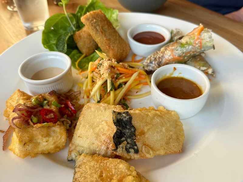If you fancy sampling some authentic Vietnamese cuisine with a vegan twist head to Non Viet Vegan on Dumarton Road where you are sure to be in for a treat.
