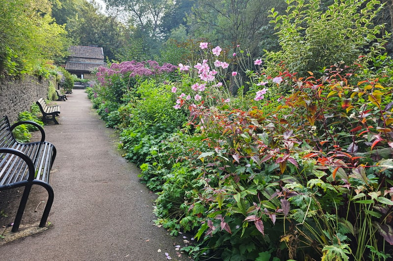 Years ago, the gardens were tended by the park keeper. After years of neglect, the garden is now tended by volunteers from the Snuff Mills Action Group.