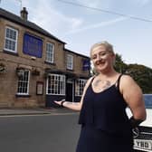 New boss Sophie Bailey pictured outside the Closed Shop pub on Commonside, Crookes, re-opening after being closed for three months. Picture: David Kessen, National World