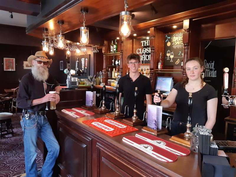The bar at the Closed Shop pub on Commonside, Crookes, re-opening after being closed for three months. Picture: David Kessen, National World