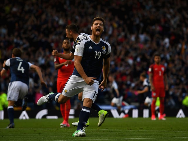 A 51st minute sub for Scotland in the 2-2 draw with England, Martin is currently a free agent having been released by Queens Park Rangers in the summer. Also had spells with Hull City, Reading and Bristol City. He last appeared for Scotland in 2017.