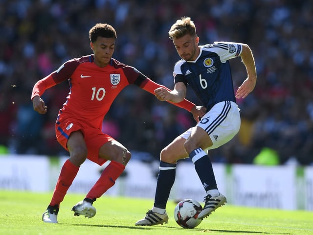The Scotland midfielder made a total of 46 appearances in a navy shirt before his retirement in October 2019. He had scored against England at Wembley four years previous and currently find himself as part of Steve Clarke's coaching staff having joined in June following spells at West Bromwich Albion, where he was first team coach under Sam Allardyce.