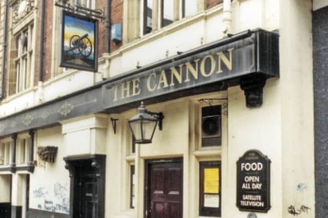 The Cannon pub, on Castle Street, Sheffield city centre, in March 2002. Photo: Picture Sheffield/Stanley Jones