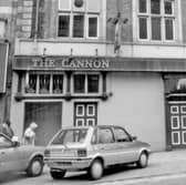 The Cannon pub, on Castle Street, Sheffield city centre, in November 1990. Photo: Picture Sheffield