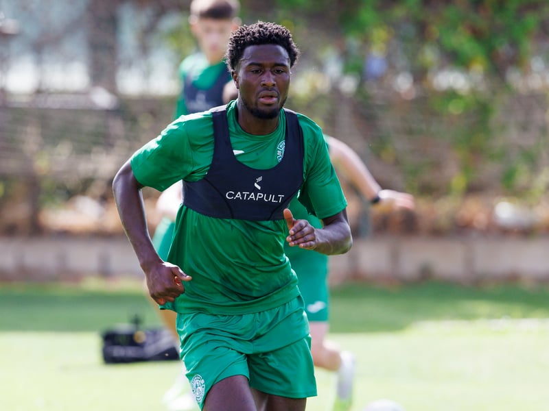 Was on loan from Hibs to Shrewsbury Town, but that deal won't turn permanent.