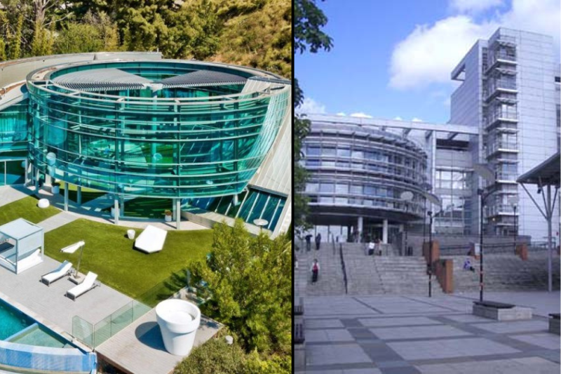 You’ll have a new-found appreciation for the modern architecture of Glasgow Caledonian University once you realise Justin Bieber lives in a £8.5m Beverly Hills mansion that looks strikingly similar.