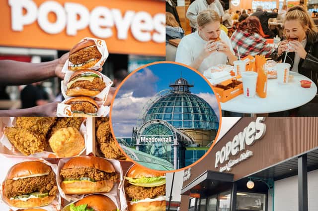 Popeyes UK has announced the launch of its new Meadowhall restaurant, which will be the chain's third in South Yorkshire