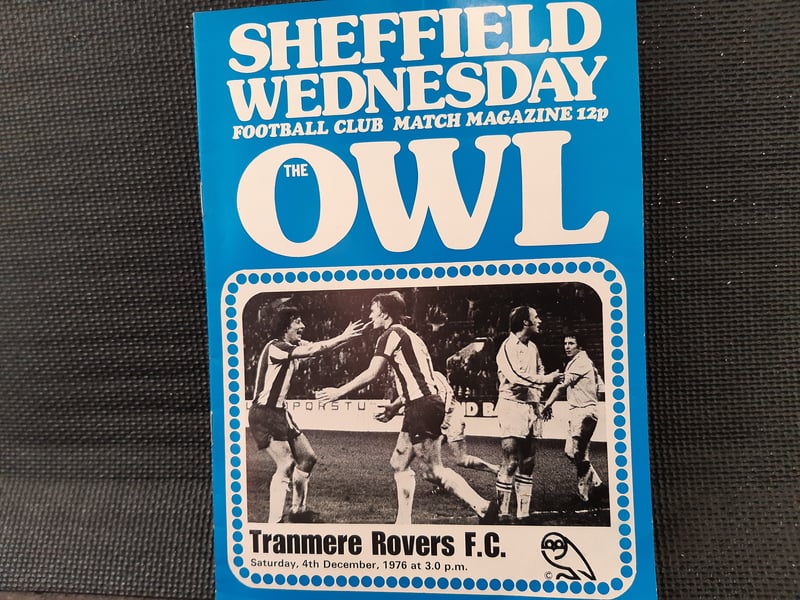The Owls saw off Tranmere 3-1 in this clash from December 1976