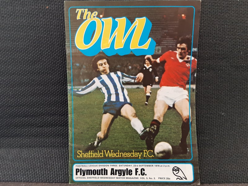 This match saw Owls beaten 3-2 by Plymouth on September 23, 1978