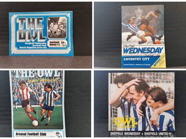 Our gallery shows 12 great Owls programmes from the 70s and 80s, including some of the club's most iconic matches. How many did you own?
