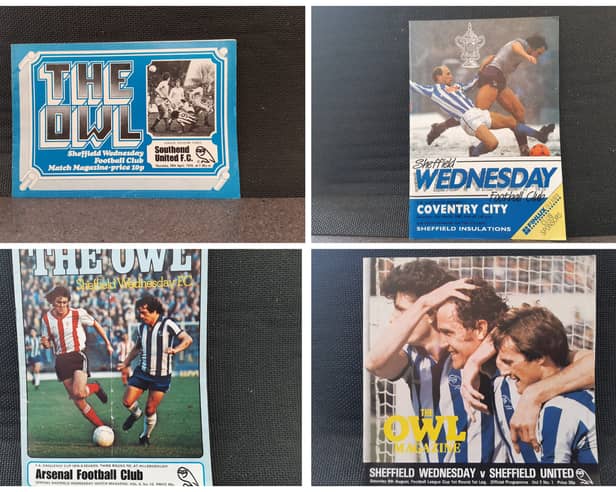 Our gallery shows 12 great Owls programmes from the 70s and 80s, including some of the club's most iconic matches. How many did you own?