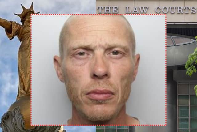 Police have now released this custody image of Mark Nicholls, the man who today (Friday, September 8, 2023) admitted to murdering 48-year-old Emily Sanderson