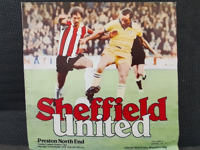 Sheffield United took on Preston on November 18, 1978. They lost that game 1-0