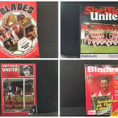 Pictures show 12 Sheffield United programmes, from the 1970s, 80s and 90s, including some famous games