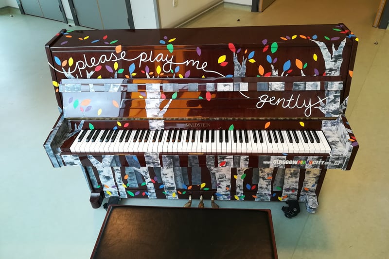 The Piano Project are a not-for-profit social enterprise, based in Shawlands aiming to reduce social isolation and loneliness by increasing access to pianos.