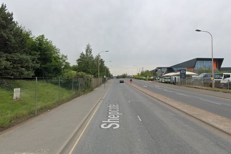 The third-highest number of reports of violence and sexual offences in Sheffield in July 2023 were made in connection with incidents that took place on or near Shepcote Lane, Tinsley, with 11
