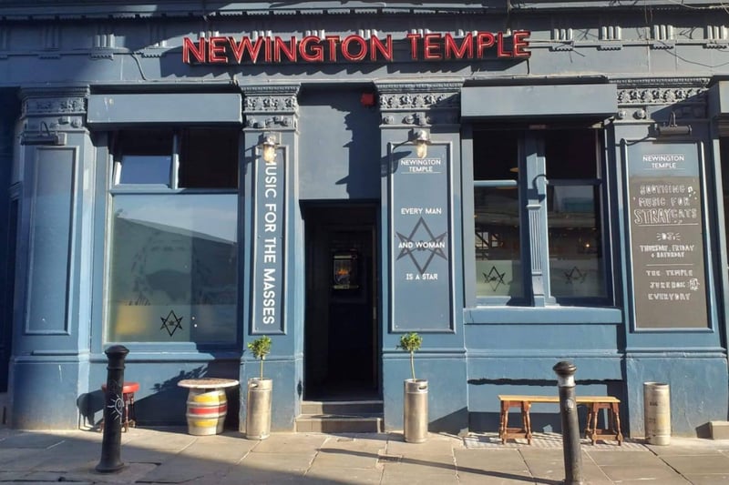 Newington Temple is a fairly small pub but that doesn’t stop it being a hit. The pub serves a range of beers and often has live musicians. It is still open and remains popular.