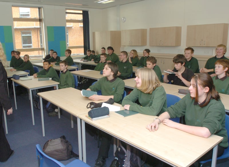 Meadowhead School in 2007