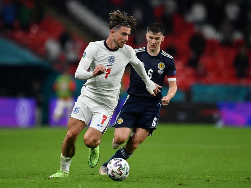 Currently out injured, the Manchester City is a regular for England when he's fit and earns a reported £300,000 per week.