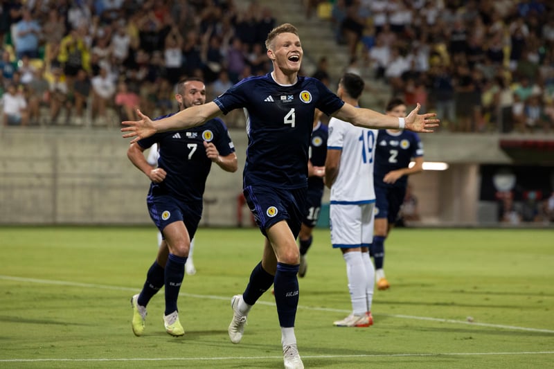 McTominay is Scotland’s star man in the qualifying campaign so far and the joint-top goalscorer in the Euros 2024 qualifiers.