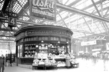 This kiosk inside Central Station  is currently home to florist Flowers & Plants Co. 