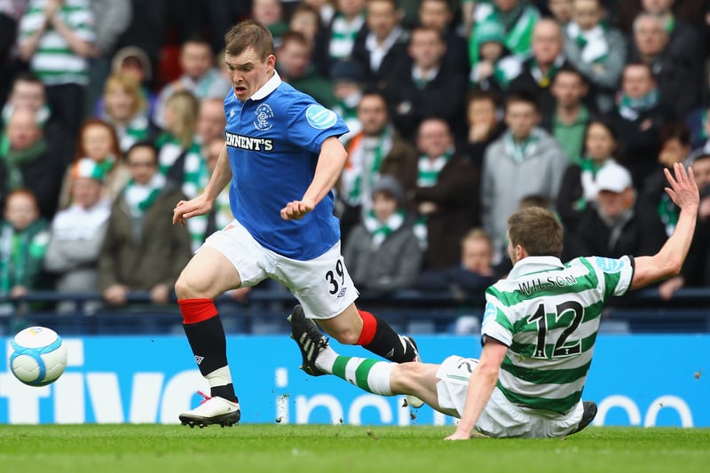 Attacking midfielder spent most of his youth career at Parkhead before transferring to Rangers' academy set-up in 2005. Earned his promotion to the first-team four years later and would go on to make 38 appearances. One of the players who volunteered to have his contract terminated when Rangers entered administration in 2012.