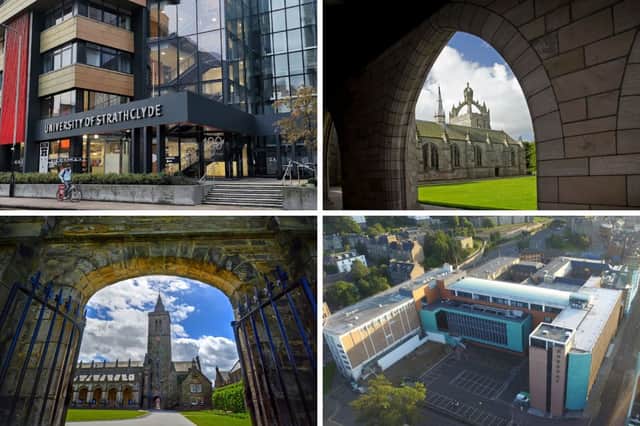 Several Scottish Universities are amongst the best in Britain.