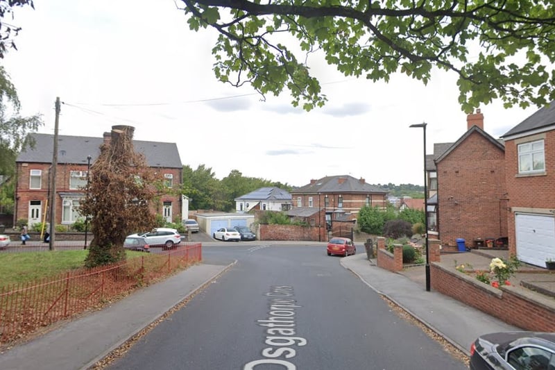 The joint-highest number of reports of vehicle crime in Sheffield in July 2023 were made in connection with incidents that took place on or near Osgathorpe Crescent, Pitsmoor, with 4